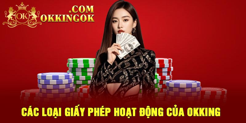 Các loại giấy phép hoạt động của OKking